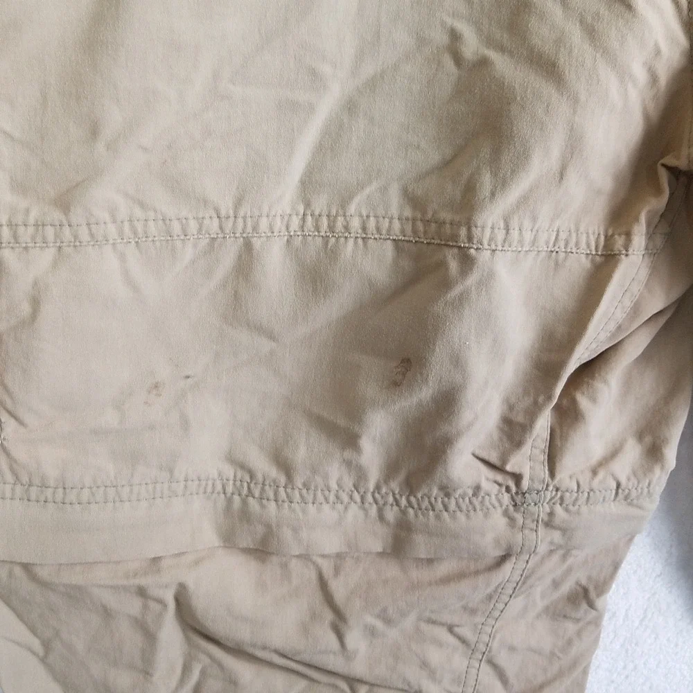 Columbia GRT‎ Omni-Dry Convertible Hiking Cargo Pants Mens Large Tan SP05 EM8166
